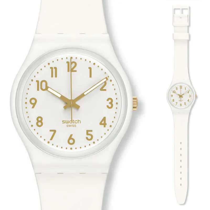 GW164 Swatch montre, женские кварцевые часы, gb274 - Цвет: GW164