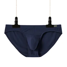 Man Underwear Bamboo Male Panties Sexy Comfortable Men's New Briefs Solid Color Size M-XXL