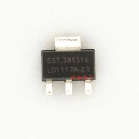 

10pcs LD1117S25TR SOT223 0.8A 2.5V LD1117A-2.5V