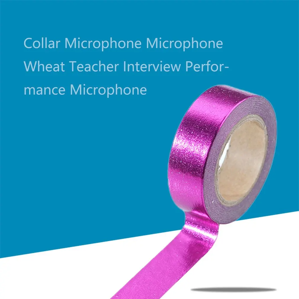 

15mm*10m Gold Foil Washi Tape Silver/Gold/Bronze/Rose/Green Color Japanese Kawaii DIY Scrapbooking Tools Masking Tape