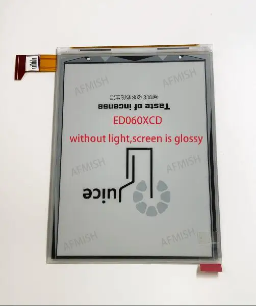 ЖК дисплей eink ED060XCD 6 дюймов 100% новый для onyx book ceaser 2 экран с подсветкой без касания