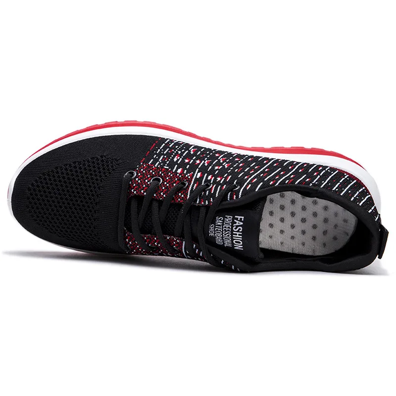 

TRILEINO Casual Shoes Men Red Sneakers Lightweight Breathable Zapatillas Man Casual Shoes Couple Footwear male Zapatos Hombre