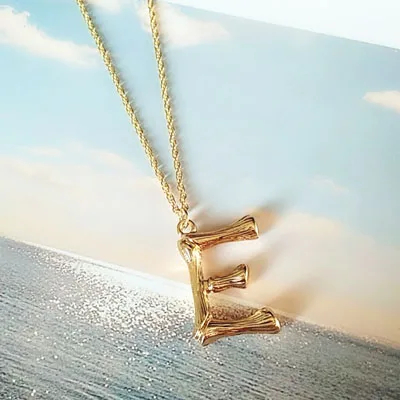 26 буквенная вешалка ketting gouden hamer metaal A-Z eerste minimalistische mode вешалка Twist ketting sieraden