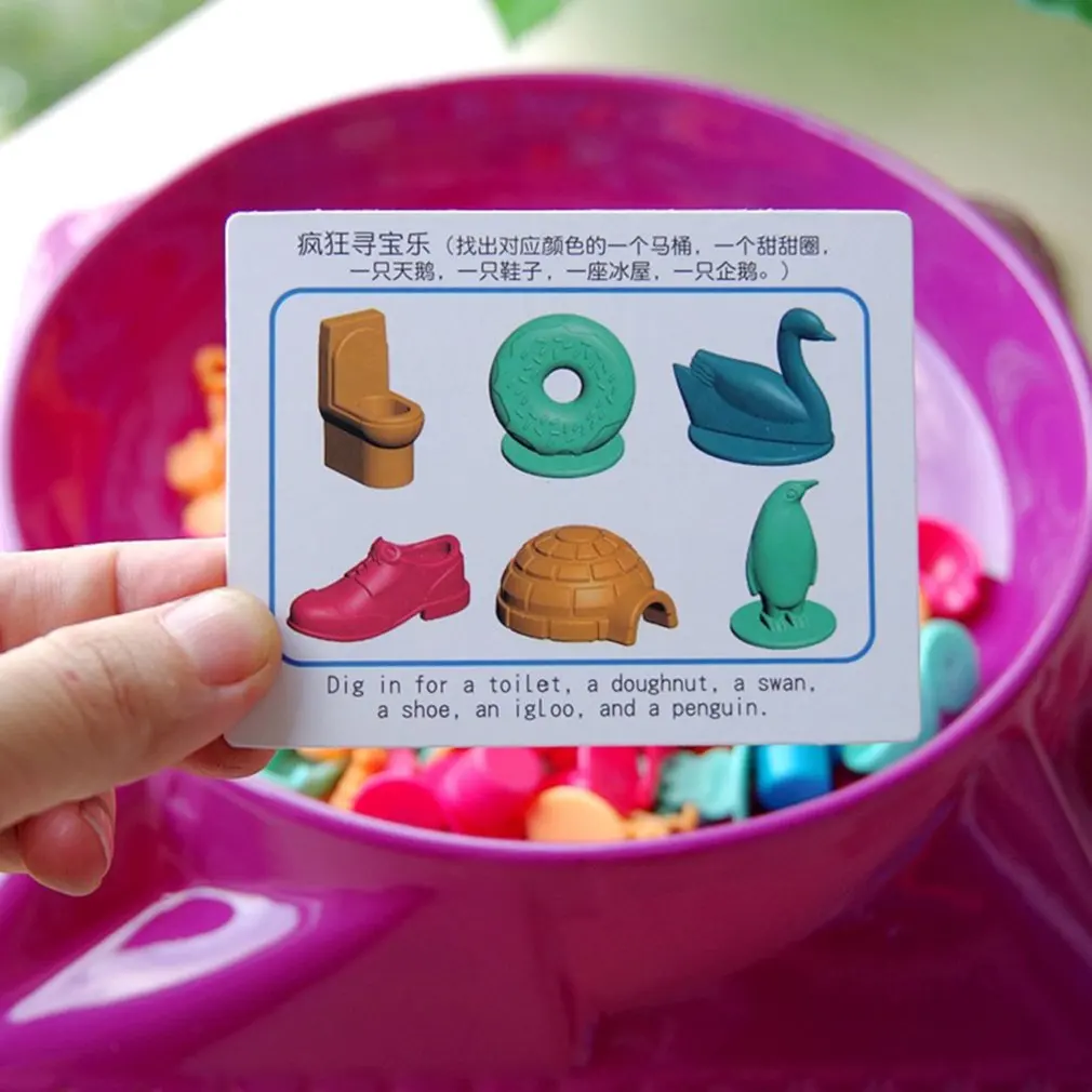 Juguetes de caza del tesoro para ni&ntilde;os, juego de mesa de aprendizaje l&oacute;gico para padres e hijos, Educaci&oacute;n Temprana, fiesta familiar, 2021-5