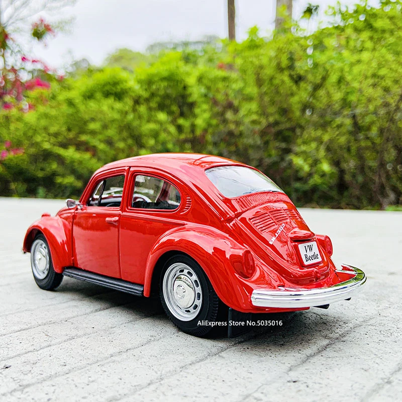 Maisto 1:24 Volkswagen Beetle классический автомобиль литье под давлением модель автомобиля