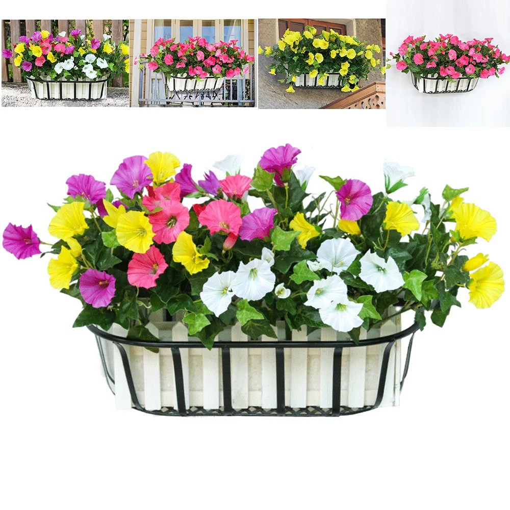 

Fake Morning Glory Simulation Petunia Wedding Home Decor Artificial Daffodils Fake Flowers Home Furnishings Hanging Orchid Art