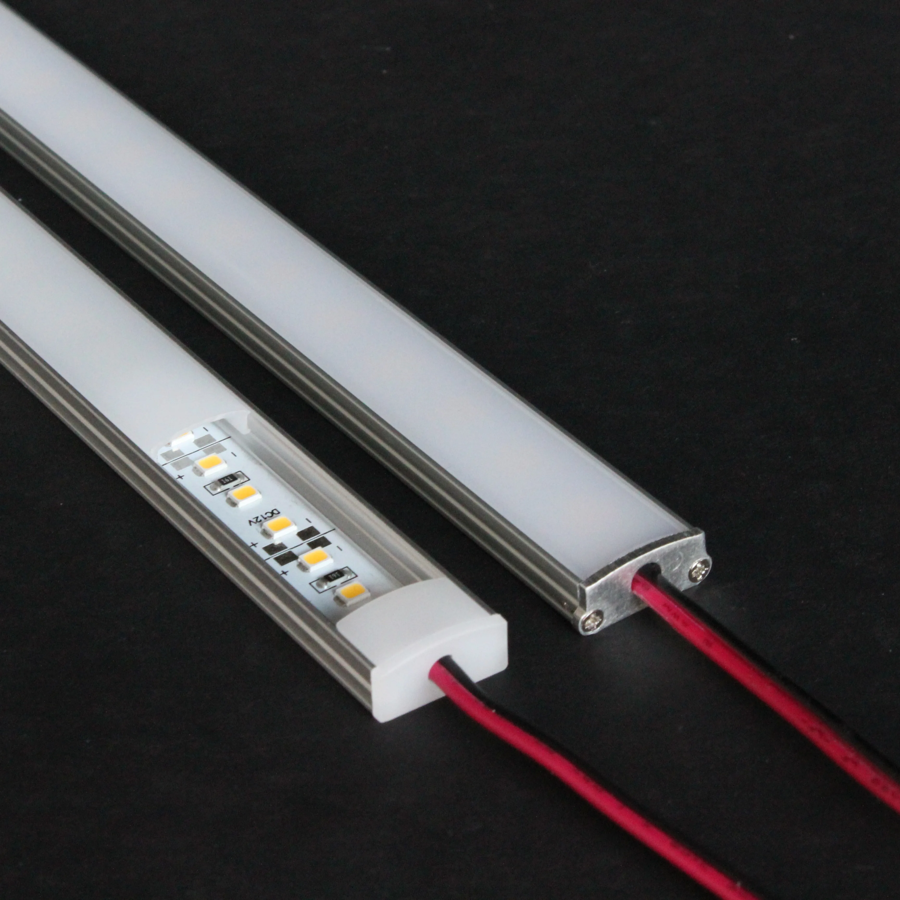 1 м/40 дюймов с 120 шт. 2835 smd светодиодный 24 Вт много шкаф светильник бар прозрачный