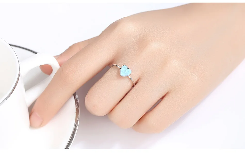 CZCITY, Романтические кольца 7 мм с огненным опалом в форме сердца для женщин, 925 пробы, серебро, 3 цвета, шикарные тонкие кольца для помолвки, хорошее ювелирное изделие