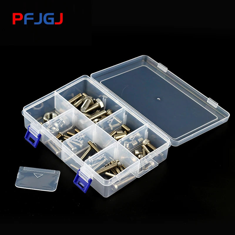 Прозрачная пластиковая коробка Peng Fa съемная классификация отделочных деталей