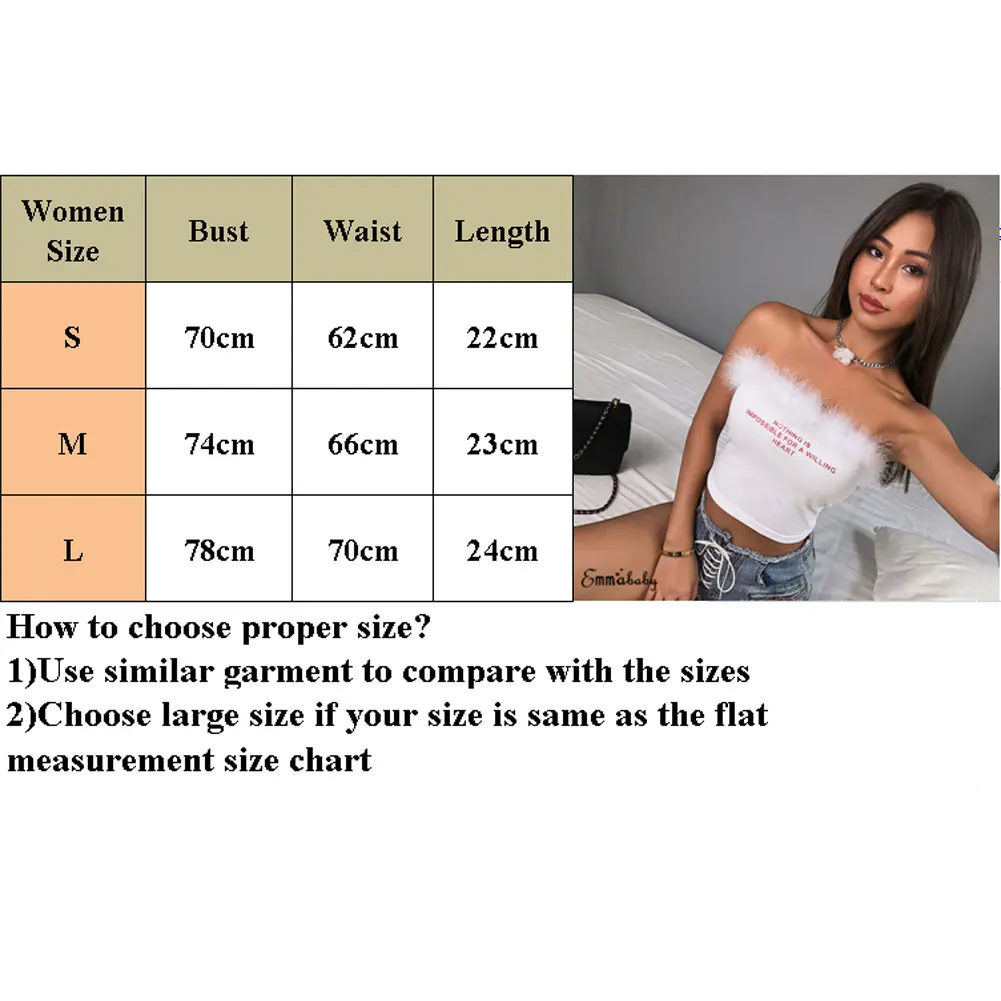 Women Ladies Summer Sexy Sleeveless Bustier Crop Top Tube Tank Shirt White | Женская одежда