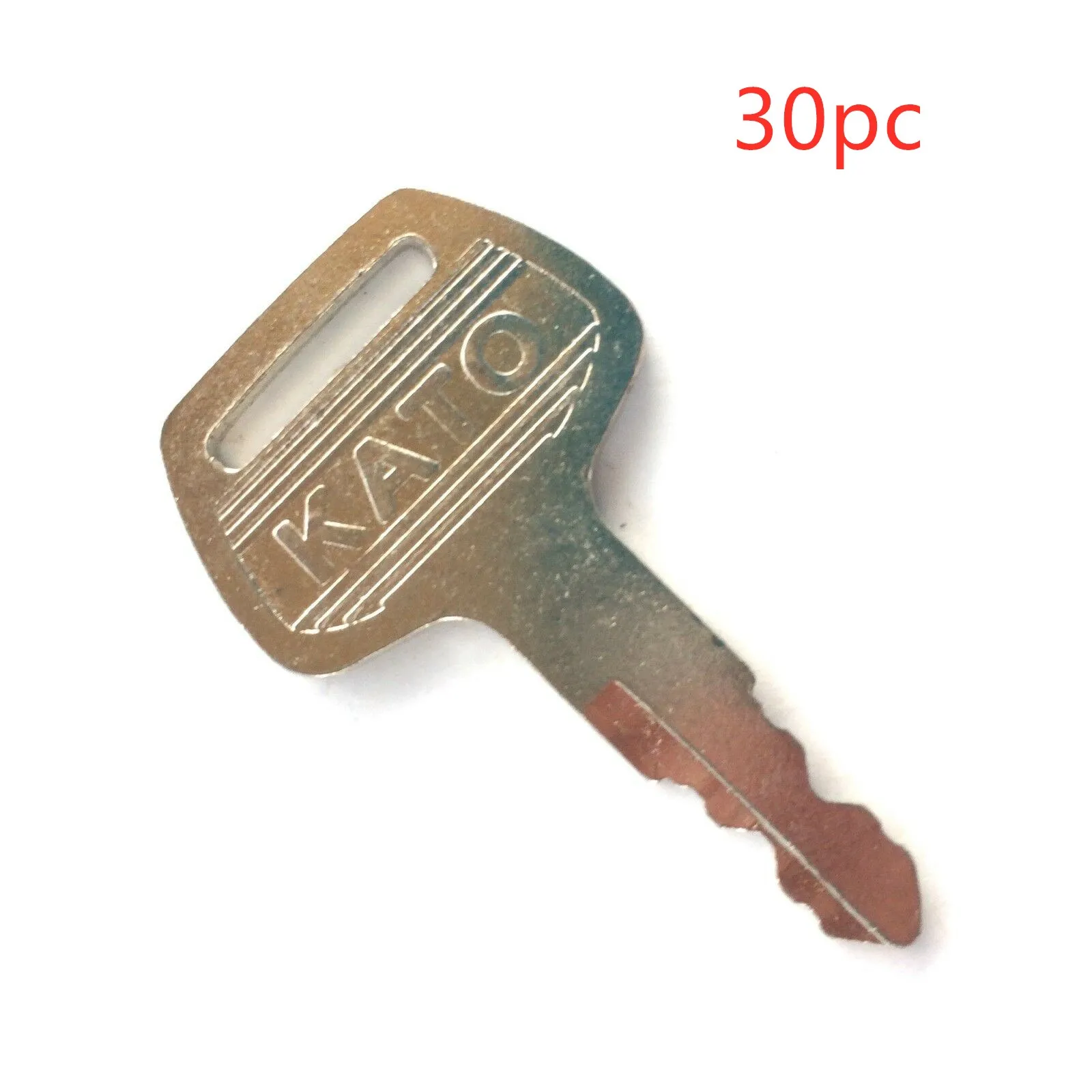 

30X Ignition Starter key For KATO Excavator Heavy Construction Equipment KV02 HD
