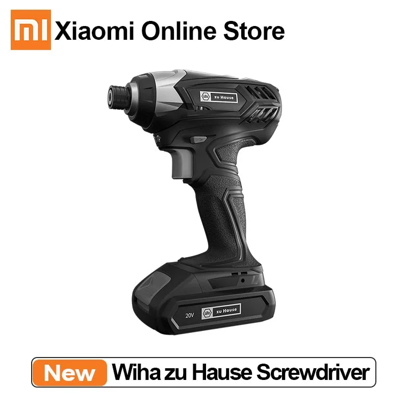 Xiaomi Wiha zu Hause 20 в отвертка Беспроводная литиевая батарея отвертка с 8 шт. 50 мм биты простая отвертка для разборки