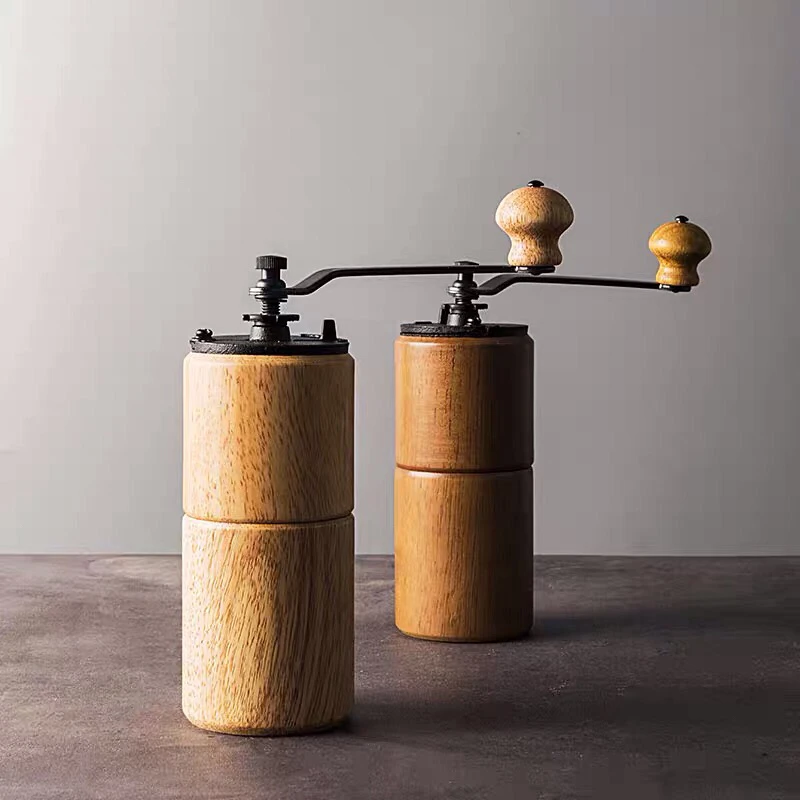 Деревянная чугунная шлифовальная машина HARIO стиль ручная кофемолка кофейная