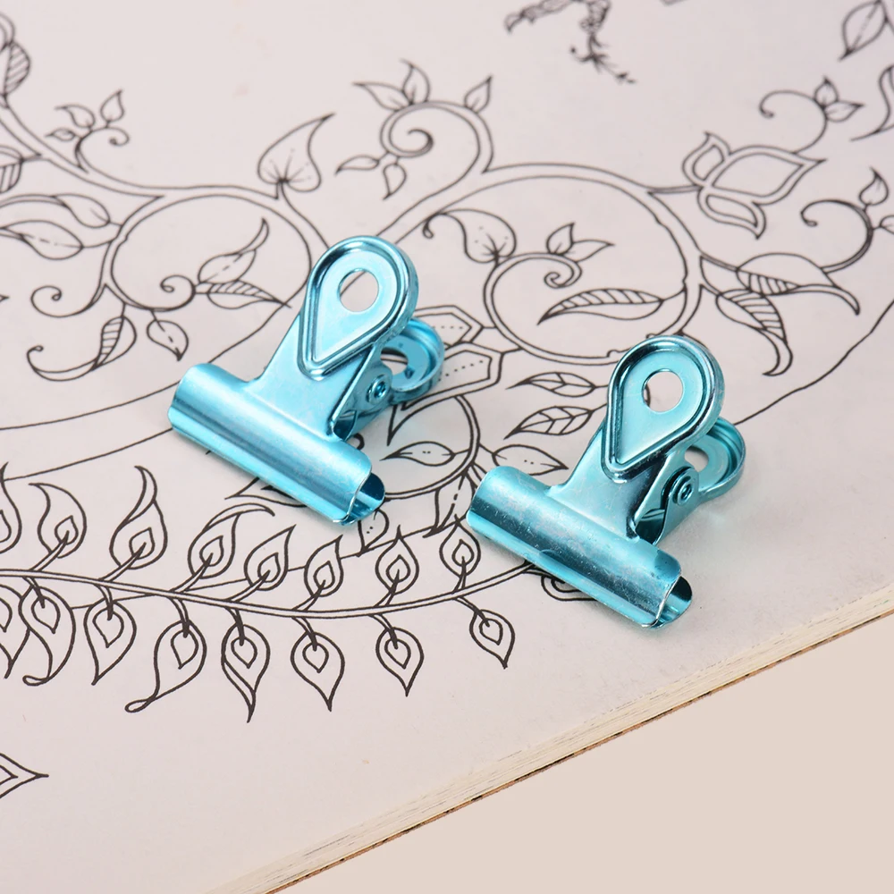 4 шт. металлический зажим для бульдога зажимы петель 20 мм документов файлов