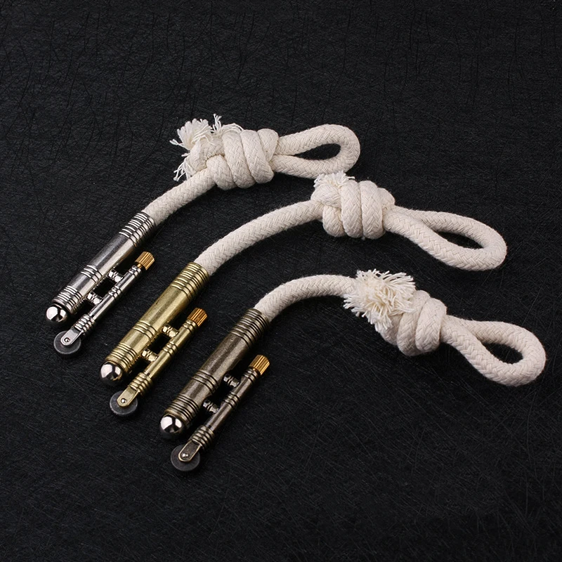 Перманентная Зажигалка Unusua компактная ветрозащитная металлическая кремневая