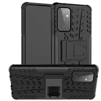 for samsung galaxy a52 a72 4g 5g heavy duty rugged armor stand shockproof case soft tpu silicone hard pc back cover coque fundas