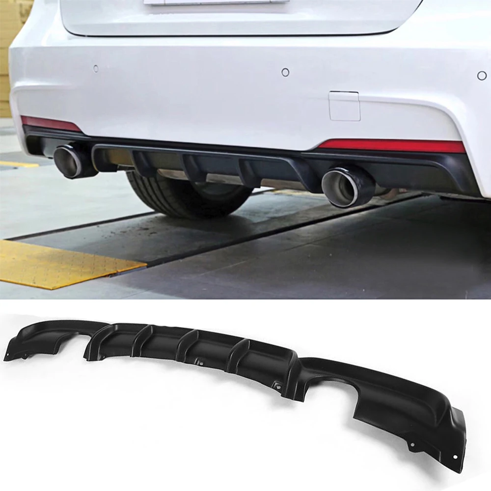 Губа заднего диффузора из углеродного волокна для BMW 3 серии F30 M Sport 12 17 диффузор
