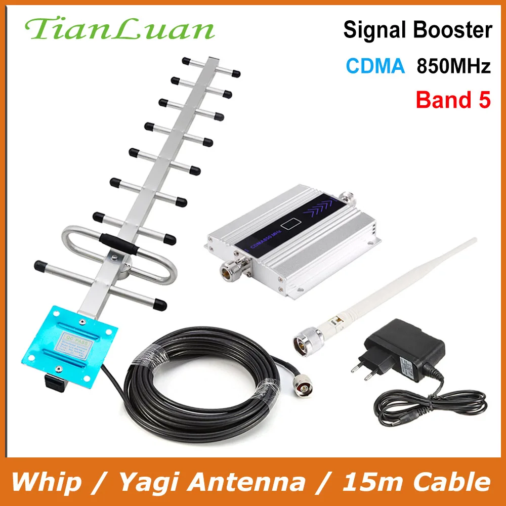 TianLuan GSM 850 CDMA UMTS мобильный телефон усилитель LTE МГц Celular сигнала 2g 3g 4g Сотовая связь