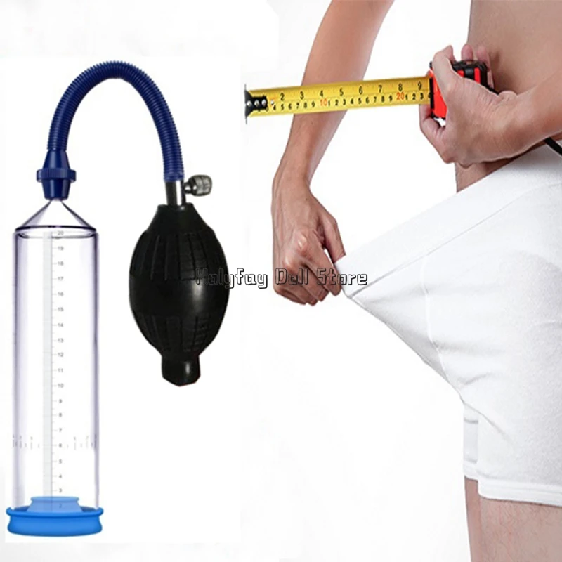 Удлинитель пениса вакуумный насос для увеличения мужского члена сексуальные