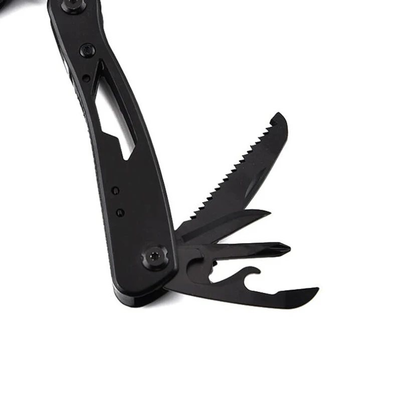 

Outdoor Portable Multi-Purpose Knife Stainless Steel Folding Pliers Combination Pliers Survival Tooll