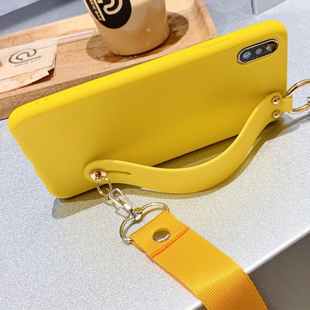 Wrist Strap Holder Case for Samsung Galaxy Note 10 Plus 5G Crossbody Lanyard Cover iPhone 11 Pro Max X XS XR Shockproof Capa |