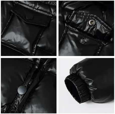 Детская зимняя толстовка с капюшоном детская теплая куртка на 803 белом утином