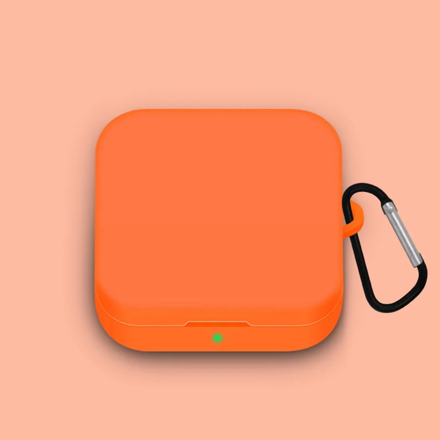 Силиконовый защитный чехол для наушников Xiaomi Mi True Wireless 2 базовых футляра Air SE с