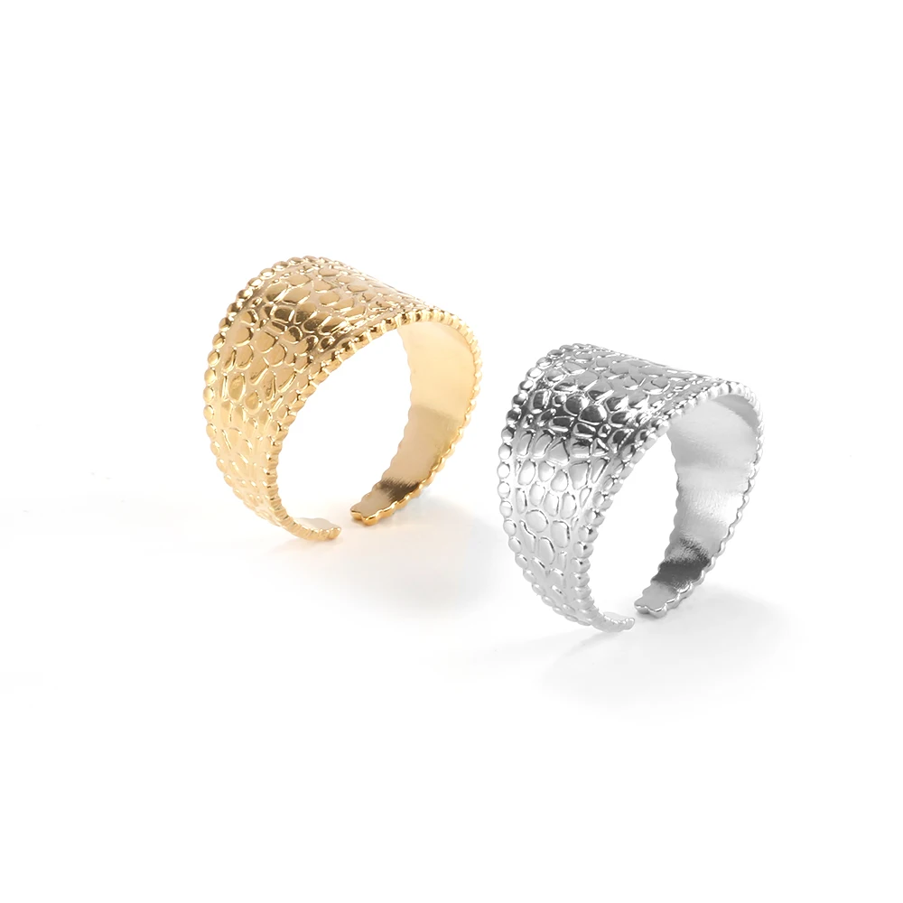 Роскошные Золотые открытые кольца для женщин новинка 2021 модные готические