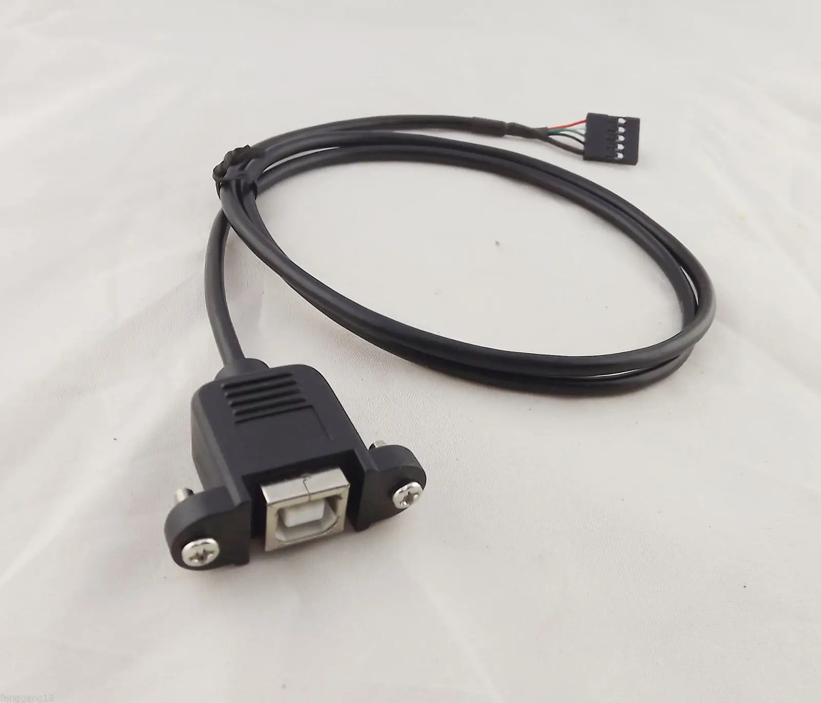 1 шт. USB 2 0 B мама Панель Крепление для шаг 54 мм 5 Pin Материнская плата принтер кабель