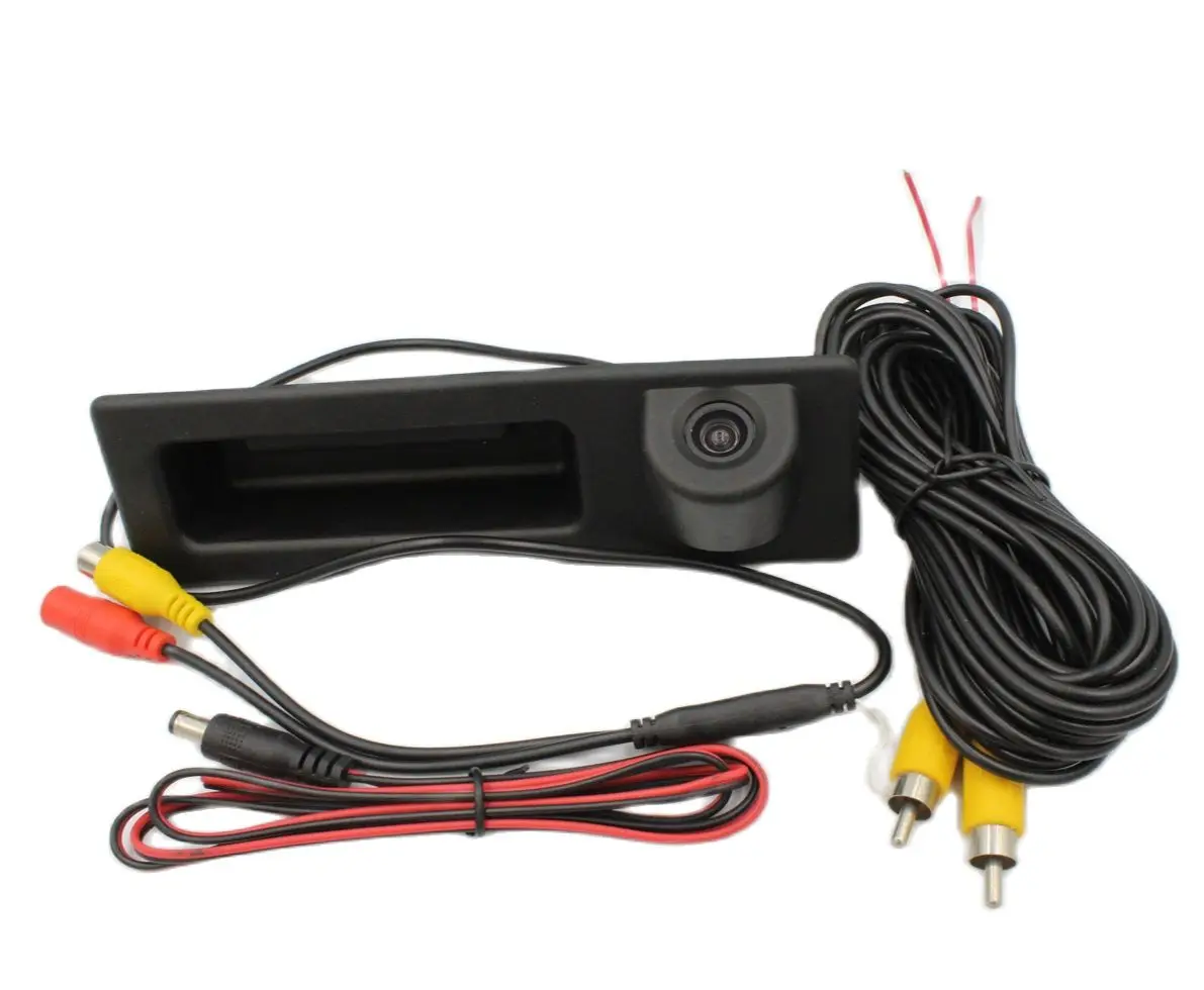 Автомобильная камера заднего вида 1080P с ручкой багажника для BMW X1 X3 X4 X5 F30 F31 F34 F07 F10