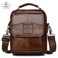 mens genuine leather bag handbag shoulder messenger bag men high quality luxury handbag 2019 small flap sling bags zznick