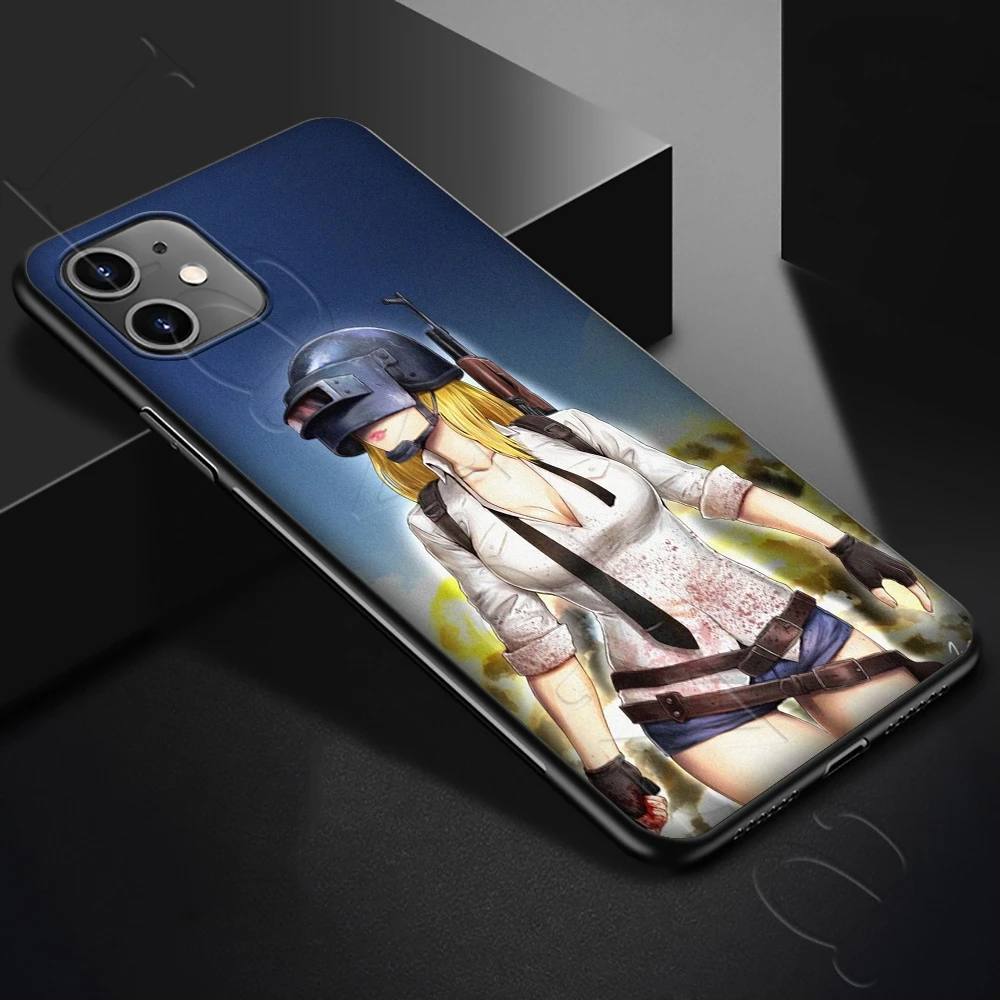 Lavaza PUBG Silicone Soft Case for iPhone 12 Mini 11 Pro XS Max XR X 8 7 6 6S Plus 5 5S SE | Мобильные телефоны и