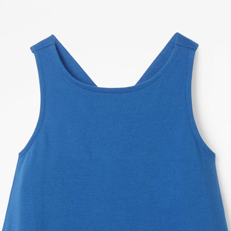 Платье без рукавов с аппликацией в виде животных для девочек 2-7 лет | Детская