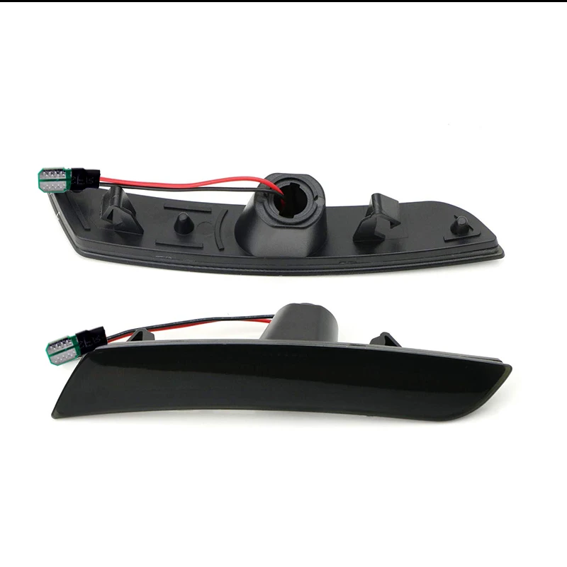 IJDM дымовая линза Янтарный/Красный Полный светодиодный боковой габаритный фонарь