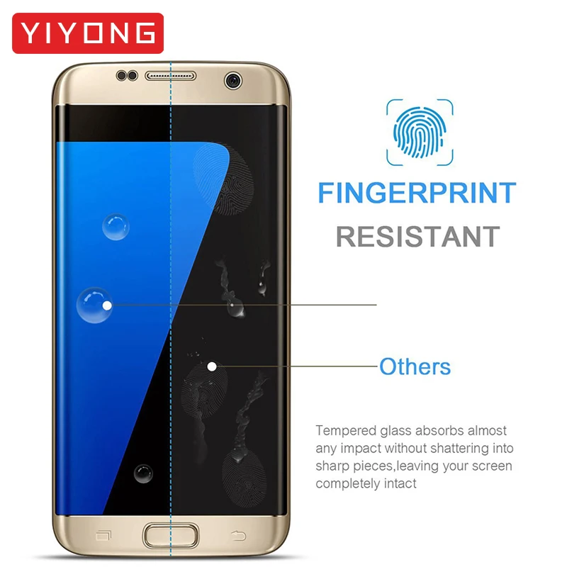 Защитное стекло YIYONG для Samsung Galaxy S6 S7 Edge Plus S 7 6 | Мобильные телефоны и аксессуары