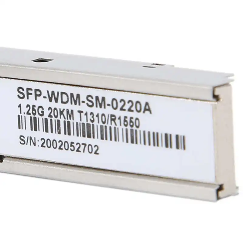 poe splitter Transmission Cables Gigabit Optical Module LC Single Mode Fiber Interface 20KM Compatible for Huawei H3C Cisco |