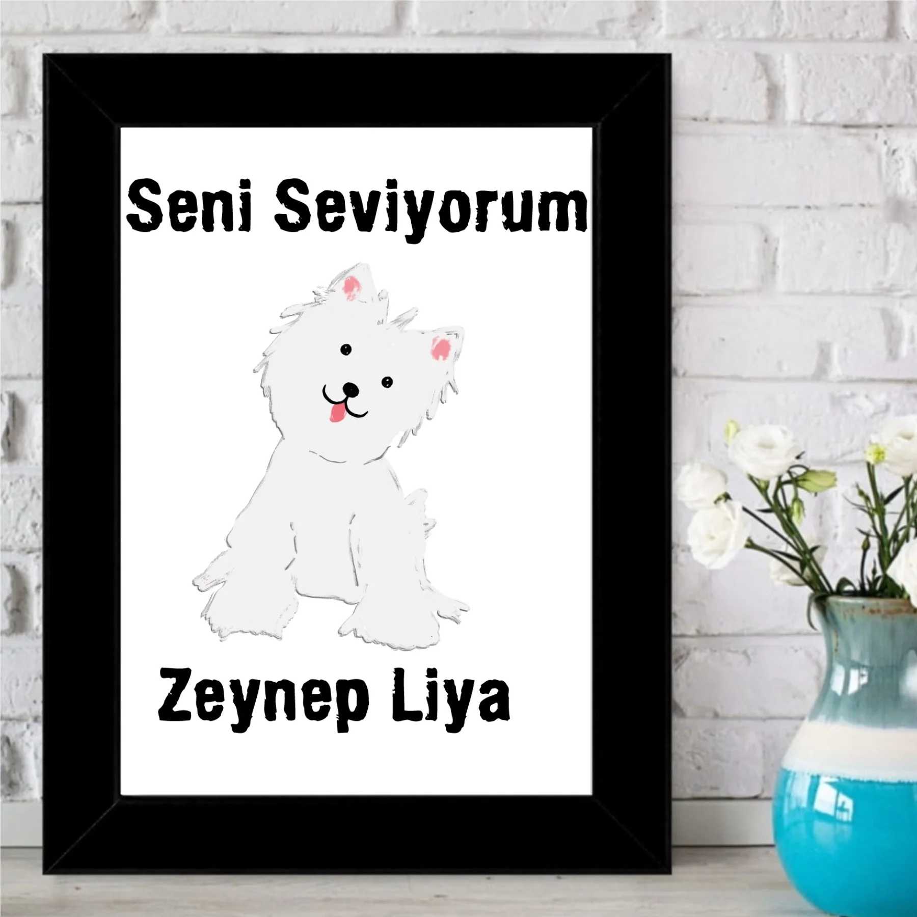 

Индивидуальная Милая дизайнерская рамка-18