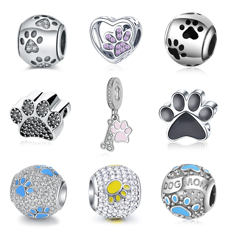 Женский браслет из серебра 100% пробы с эмалью|Бусины| |