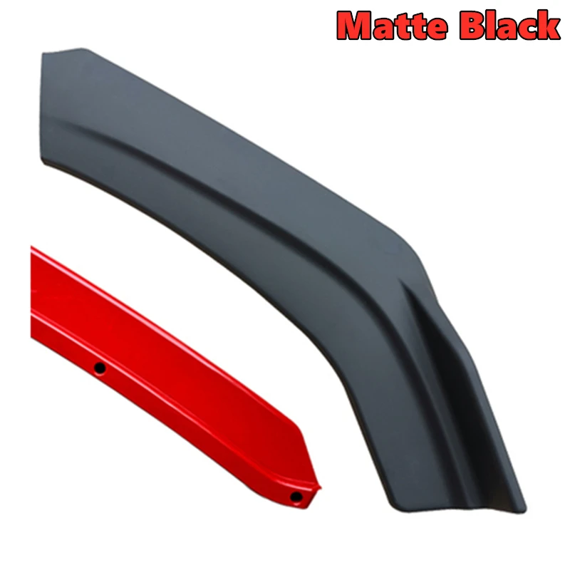 4 шт. Универсальный Автомобильный передний бампер комплект губ спойлер сплиттер