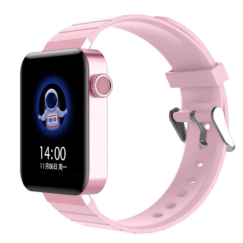 Смарт-часы для мужчин и женщин 1 4 дюйма полный сенсорный экран фитнес-трекер