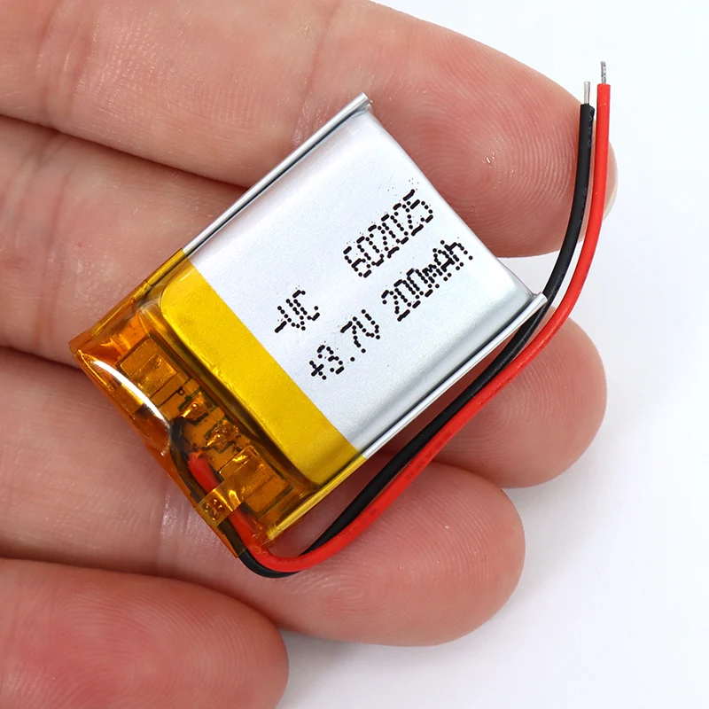 1/2/4 шт. 3 7 в 200 мАч 602025 литий-полимерная аккумуляторная батарея для PSP Смарт-часы со