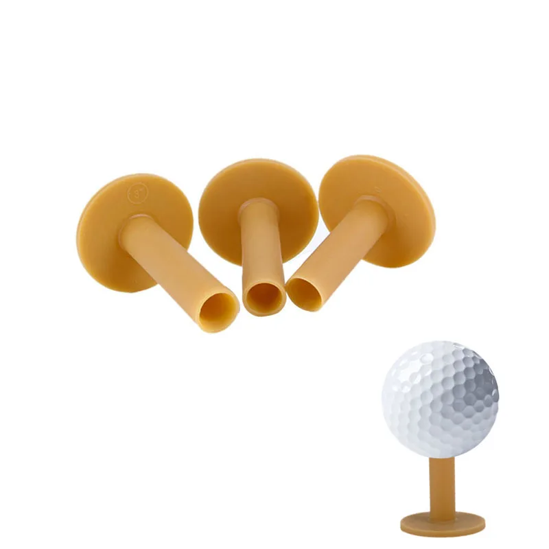

2021 New 60/70/80mm Rubber Driving Range Golf Tees Holder Tee Home Training Practice Mat