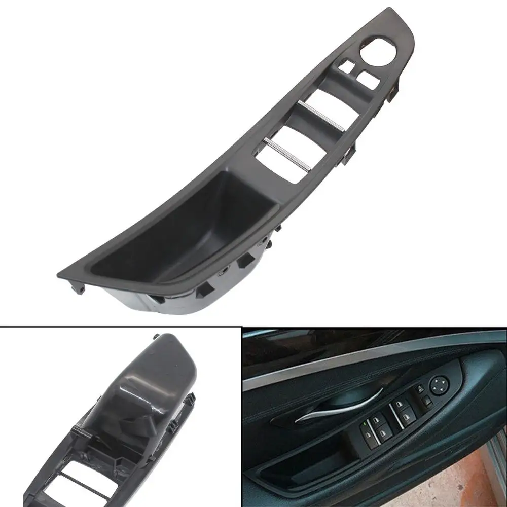 

Car Front Door Handle Left Window Switch Cover For BMW 5 Series F10 F11 528I 550I 2010-2016 Window Switch Cover 51417225865