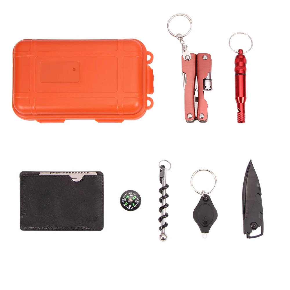 Набор для выживания на природе многофункциональное тактическое защитное