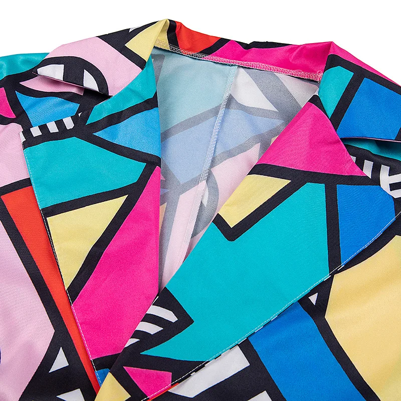 

Color Plaid Print Women Turn-Down Collar Ankle-Length Coats Autumn Winter Lady Long Sleeve Single-breasted Streetwear Overcoats