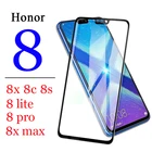 Защитное стекло для huawei honor 8x 8c 8s 8 x c s max pro lite light armor стеклянный дисплей huaway huawie protector s8 x8
