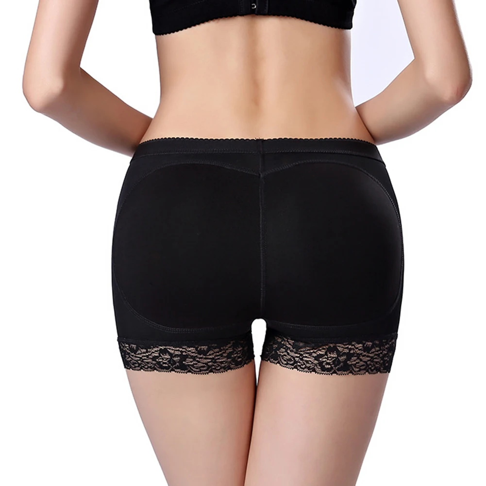 Женское нижнее белье с подкладкой для подтяжки бедер|Женские трусики| |
