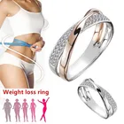 Серебряное кольцо для похудения, двухцветное кольцо с перекрещивающимся крестом х-образной формы для женщин, свадебные модные украшения, сверкающий камень с микрофианитом