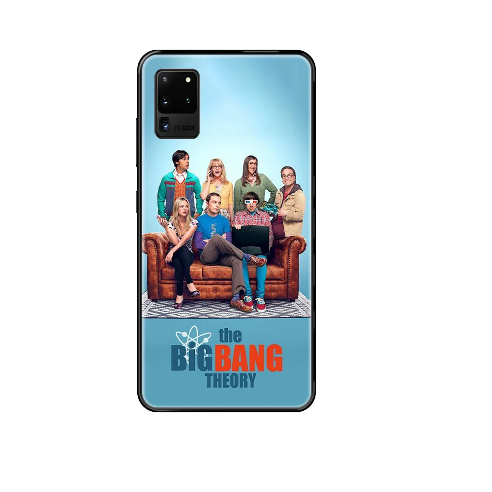 TV The Big Bang Theory Phone case For Samsung Galaxy S 3 4 5 6 7 8 9 10 Plus Lite Edge black art shell luxury hoesjes pretty | Мобильные