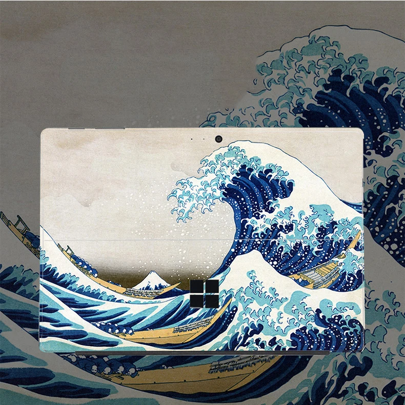 Анти Царапины узор наклейка на заднюю часть для Microsoft Surface Pro 7 6 5 4 3 Go крышка чехол